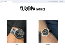 Tablet Screenshot of europawatches.com